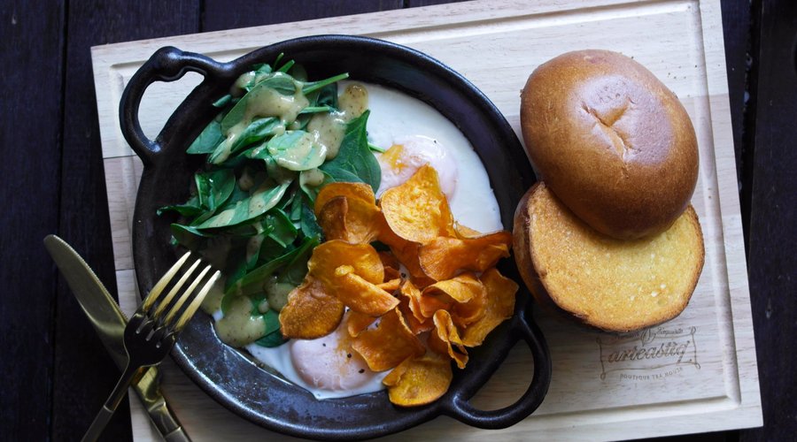 Arteastiq All-Day Brunch - "Flight Fantasy" Free Range Eggs