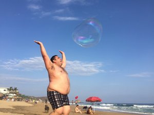 Piscina y playa