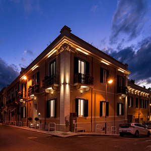 Hotel Medinblu in Reggio Calabria, image may contain: Street, City, Neighborhood, Villa