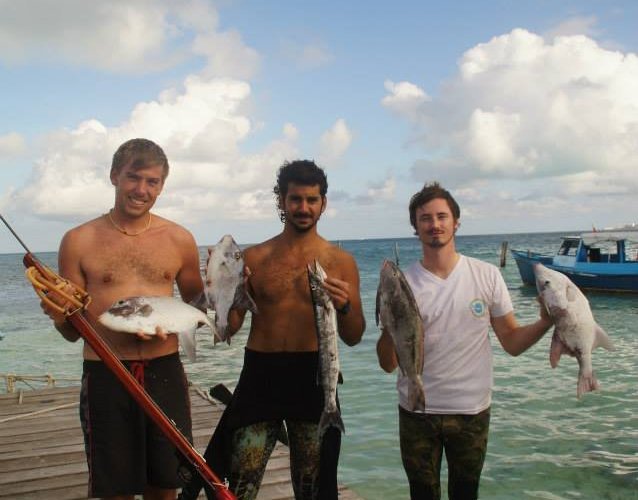 spearfishing cancun