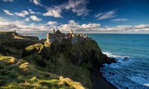 Dunluce Castle, Causeway Coastal Route, County Antrim