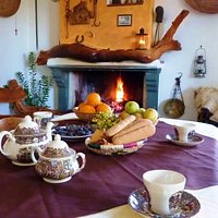 Per chi si risveglia in fattoria, una bella colazione di prodotti tipici