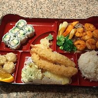 Shrimp Bento Box Dinner