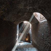 Paddington - Level 1 "Mile Tunnel" on a Sunny day. This view was after we had emptied the infill