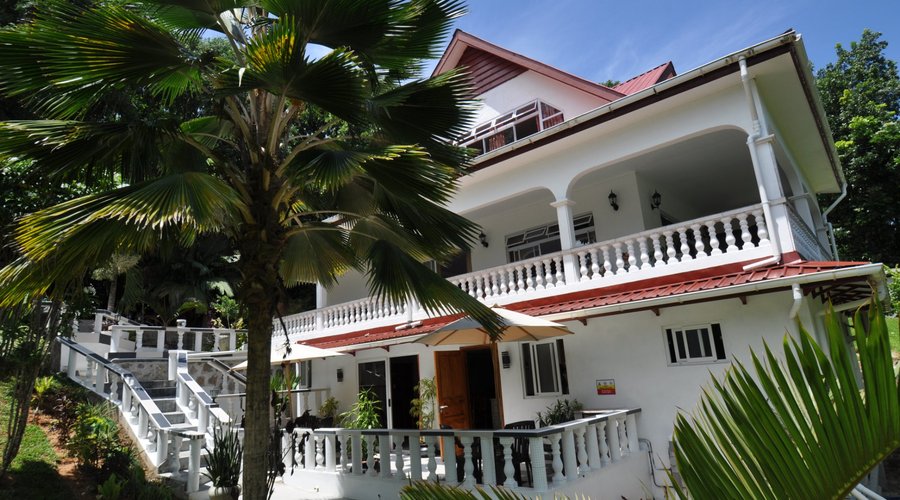 View of the veranda of the residence