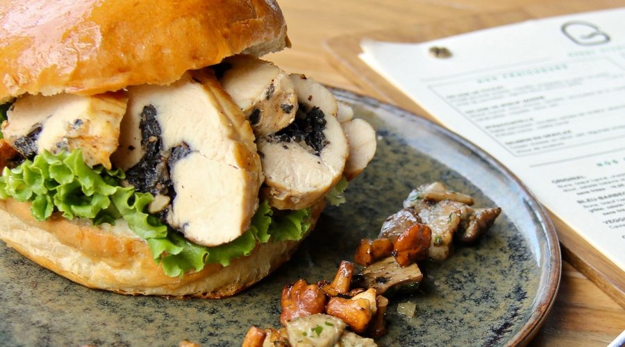 Burger volaille forestière 