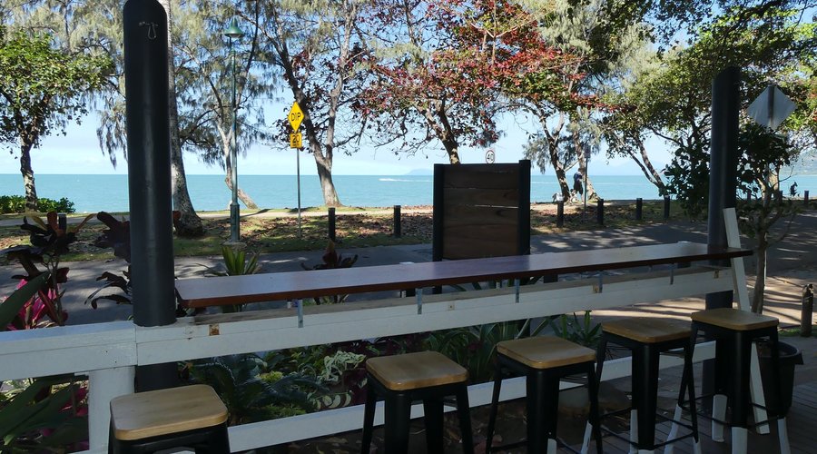 View from the bar