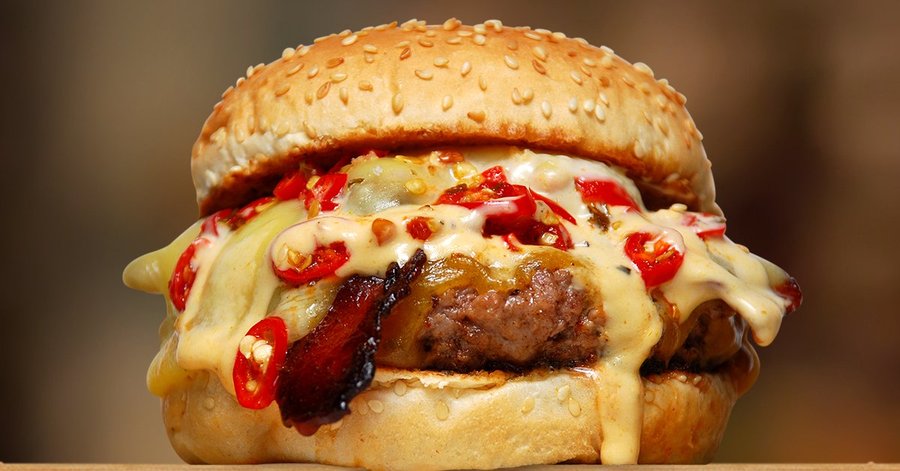 Mouth-watering RocoMamas Burger