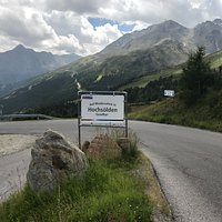 Fahrstraße von Sölden nach Hochsölden