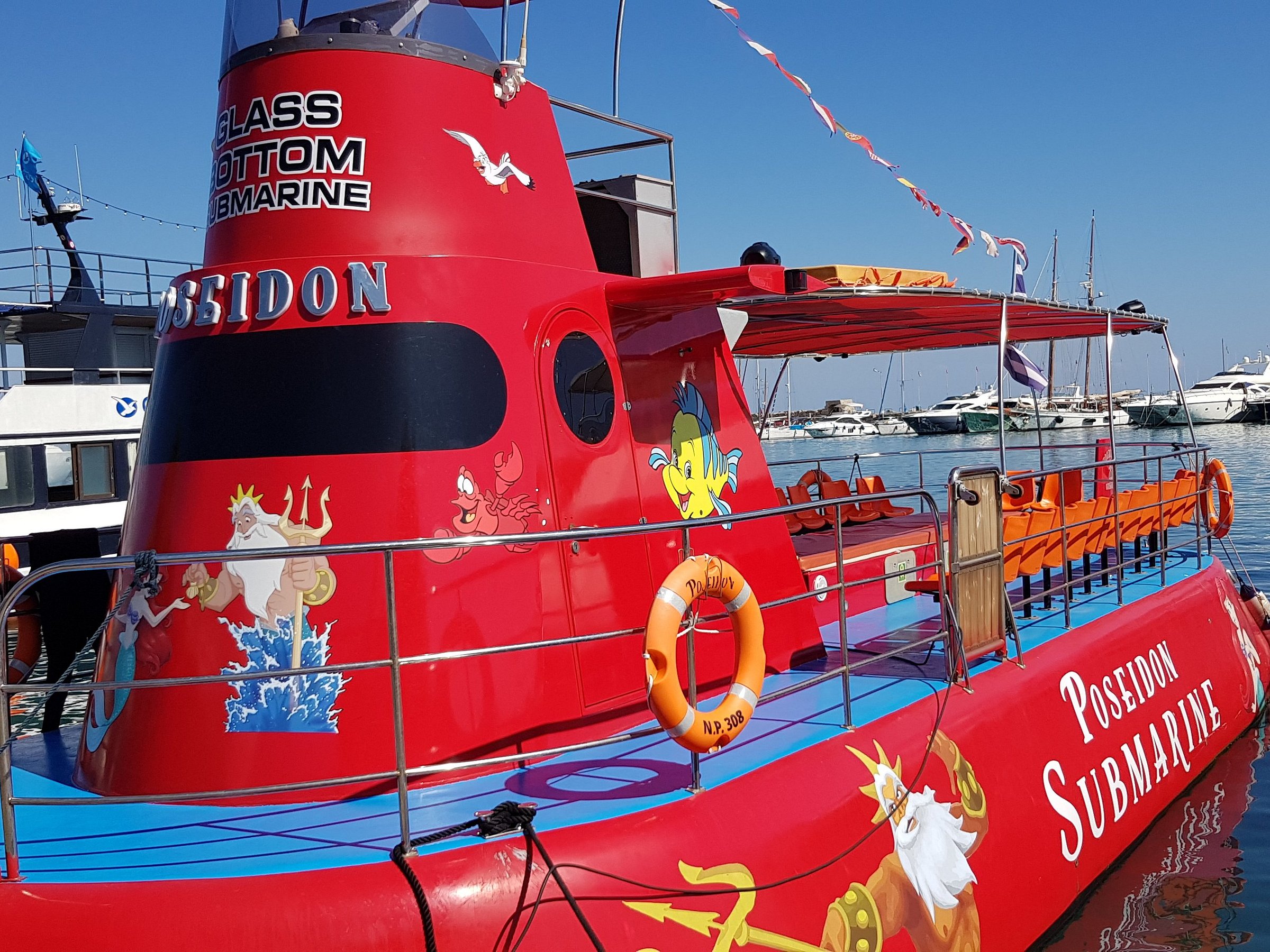 poseidon submarine catamaran