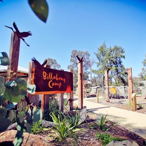 Billabong Camp entry.