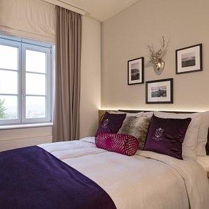 Komfortables Doppelzimmer im Hotel Brunnenhaus Schloss Landau