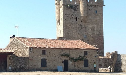 Torre del homenaje de San Felices de Los Gallegos. Musealizada y visitable.