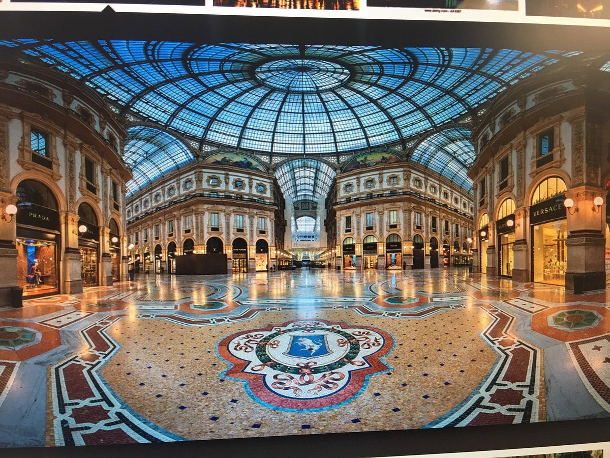 Galleria Vittorio Emanuele II in Milano. It's one of the world's