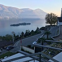 aussicht vom balkon im hotel Ronco