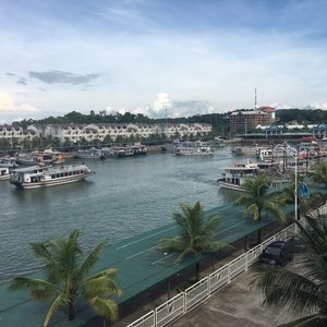 The view on the Harbor from the hotel
