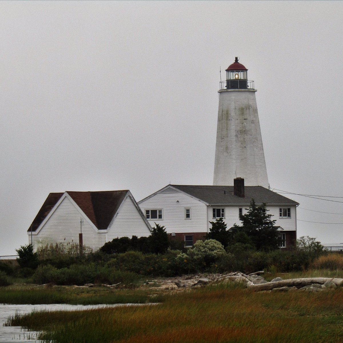 Маяк 19. Маяк Олд-Орчард-шол. Old Lighthouse.