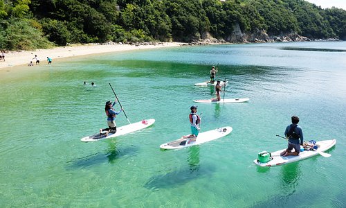 SUP trip (2 hours). SUP cruising on Setouchi's calm and clear water. 
