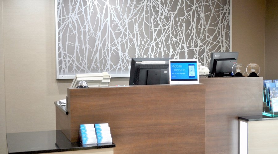 Newly Renovated Front Desk