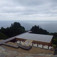 ガラスの舞台がありました