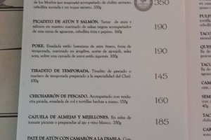 Menú