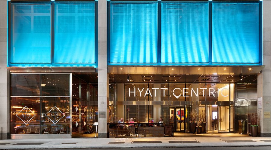 Conveniently located steps from Times Square on 45th street!