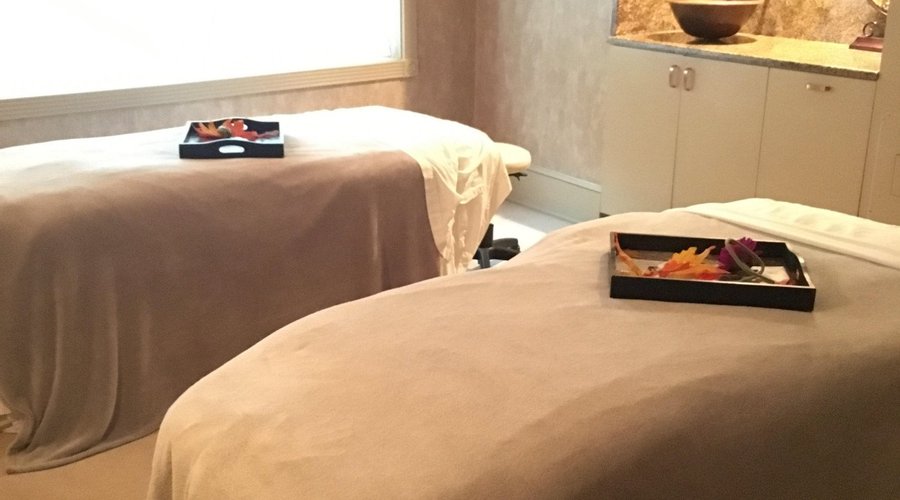 Couples massage room