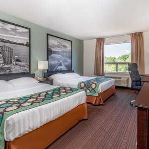Super 8 by Wyndham Peterborough in Peterborough, image may contain: Hotel, Inn, Condo, City