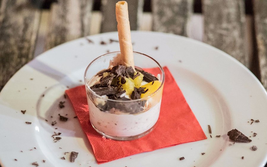 Spuma di ricotta agli agrumi
