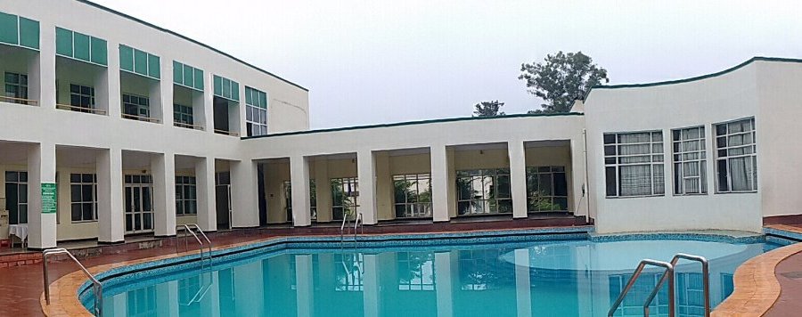 Panaromic view of the Swimming Pool