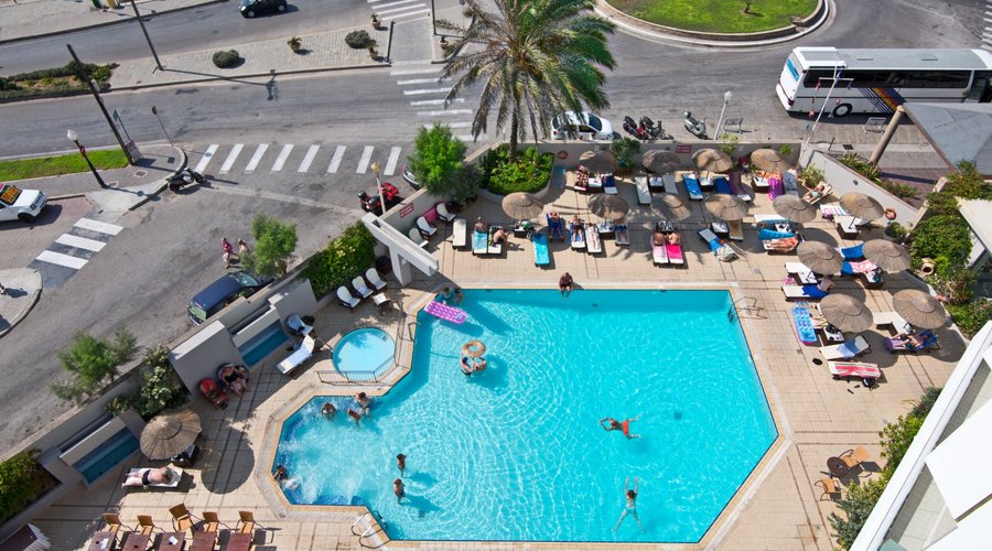 Bird Eye Pool View