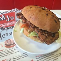 BBQ Rib Burger .... yummy