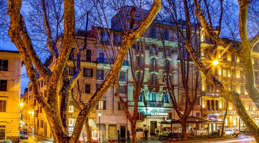 Vista del fronte hotel