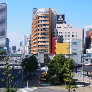 名鉄岐阜駅のホームから