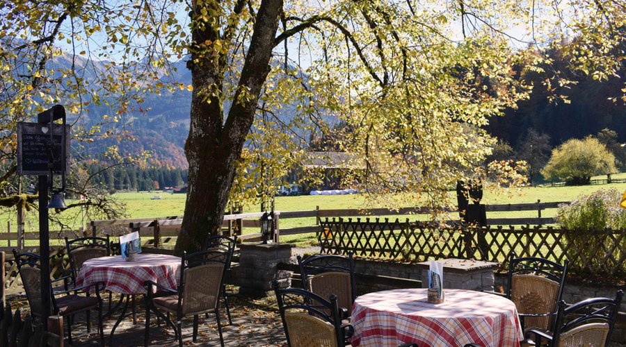 Biergarten am Rotfischbach