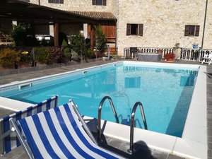 Pool und Strand