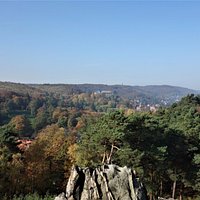 Ausblick vom Großvater-Felsen