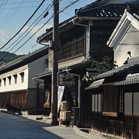 町並みを醸成している郷土館