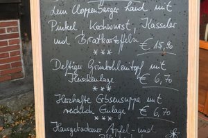 Speisekarte