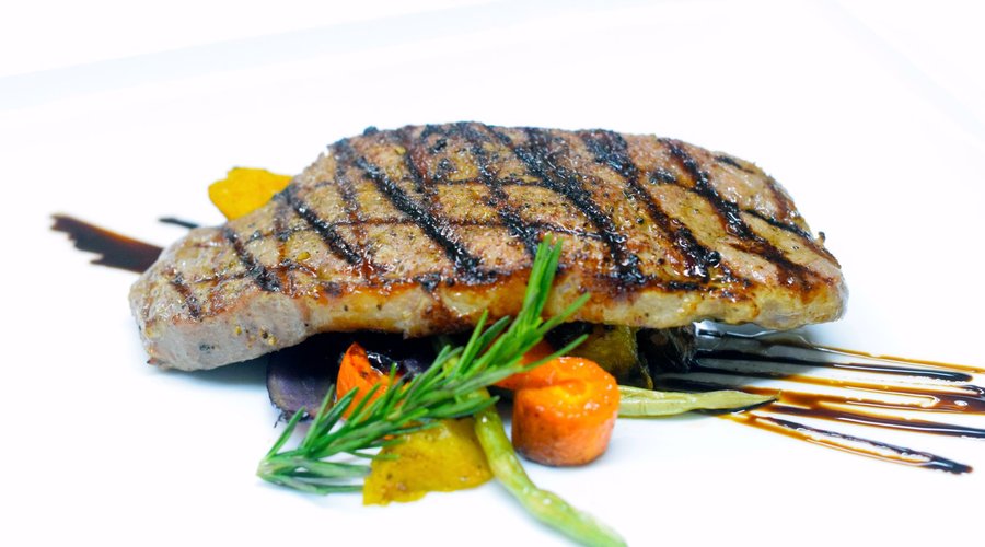 Grilled Striplion Steak 250g (Aus) - Marble Beef High Grade 7