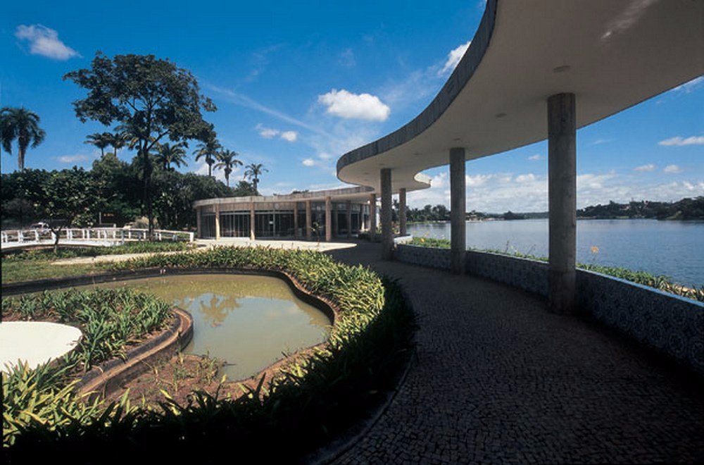 Yacht Club, Pampulha, Belo Horizonte, with Casino in the background