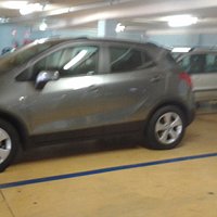 Our rented car
