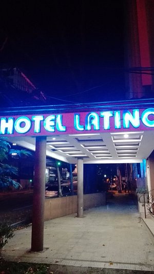 Hotel Latino in Panama City, image may contain: Lighting, Urban, City, Hotel