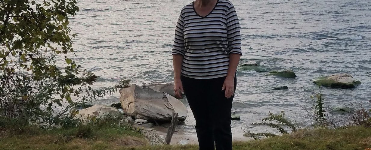 Visitor Enjoying The Lake.