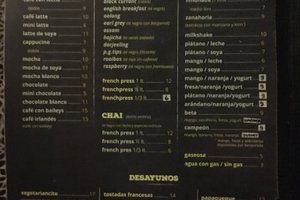 Menú