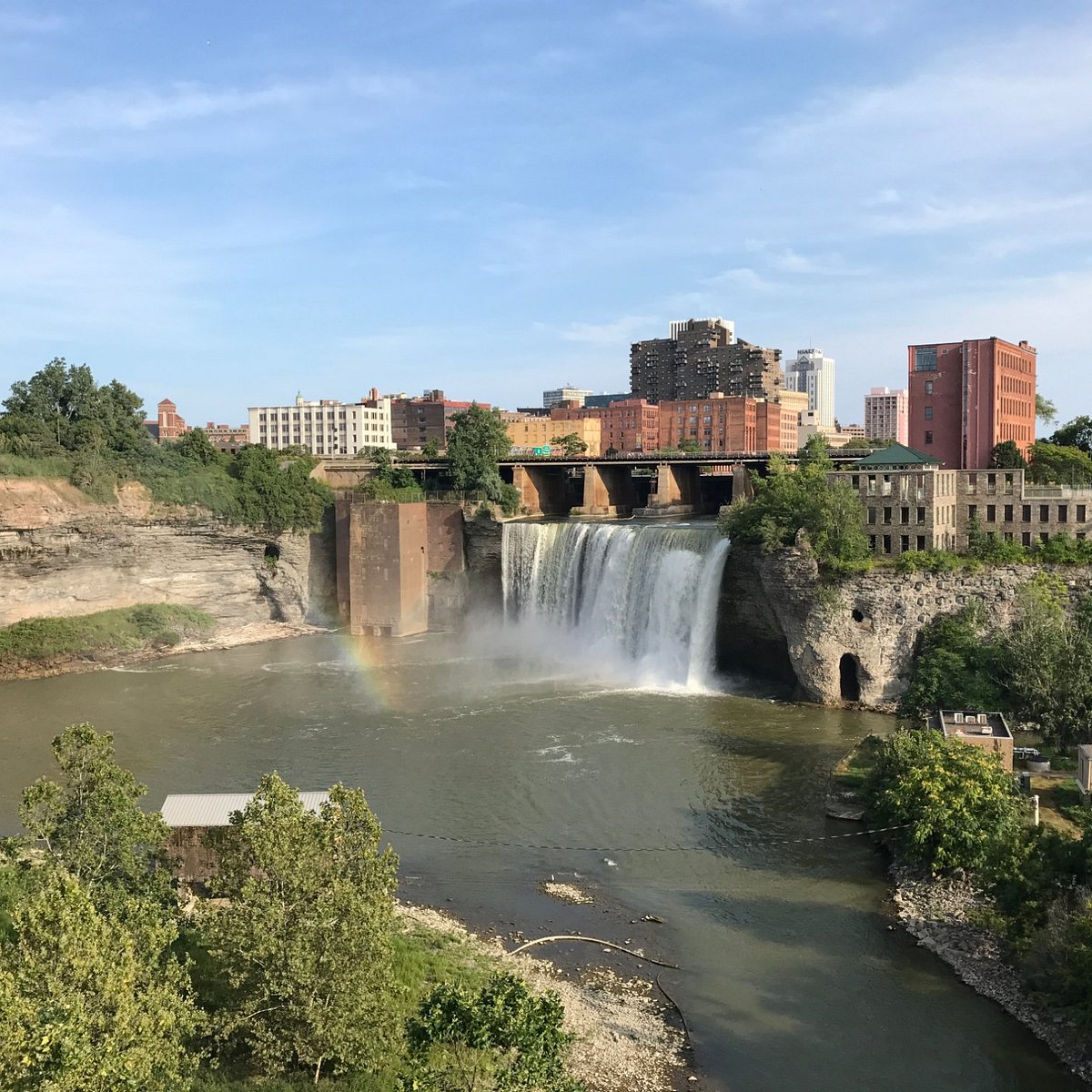 Genesee Rivers High Falls Rochester Lohnt Es Sich Mit Fotos