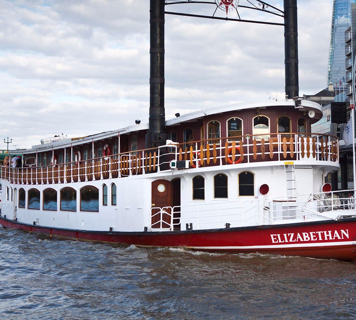 The Elizabethan Paddle Steamer Tote Bag