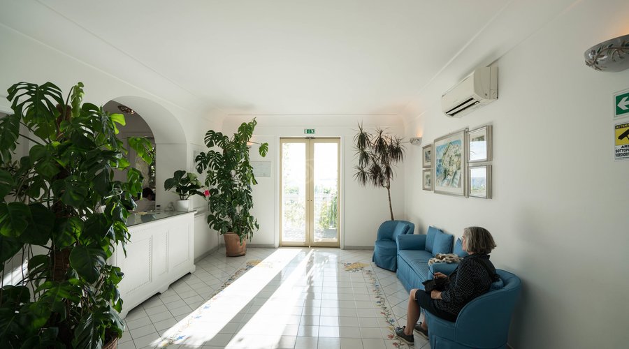 Lobby at the Villa Rosa