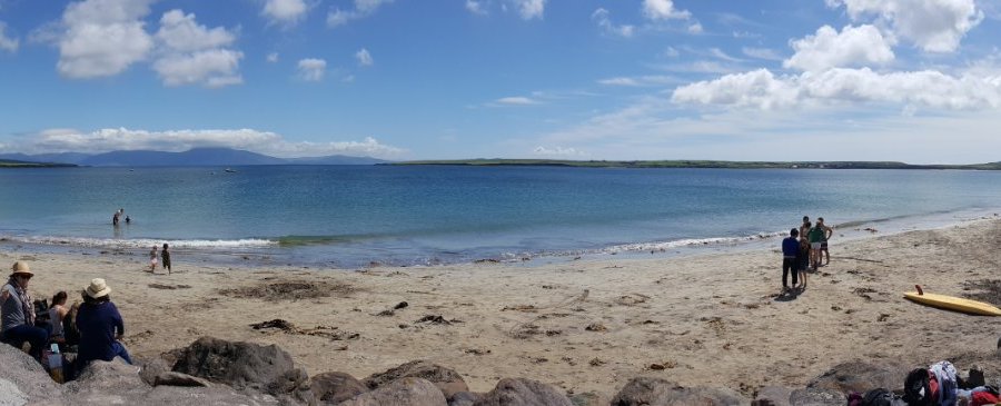 Panorama of Ventry Beach