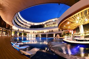 Hue Hotels and Resorts Boracay in Panay Island, image may contain: Resort, Hotel, Pool, Swimming Pool
